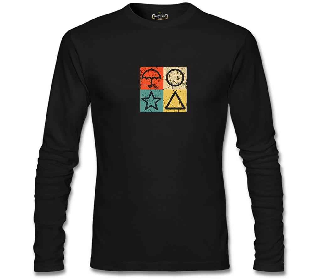 Squid Game -Candy Game Black Men's Sweatshirt