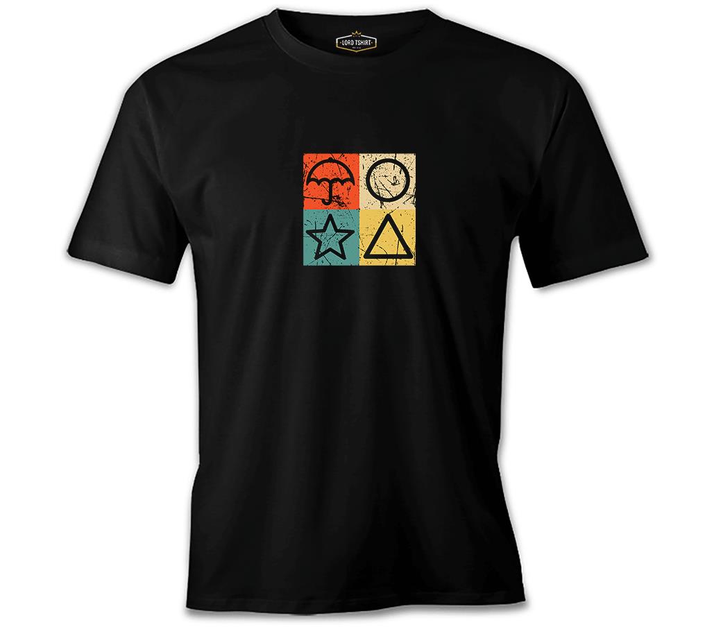 Squid Game -Candy Game Siyah Erkek Tshirt