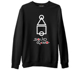 Squid Game-Final Game Siyah Erkek Kalın Sweatshirt