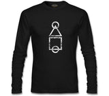 Squid Game - Logo Brush Black Men's Sweatshirt
