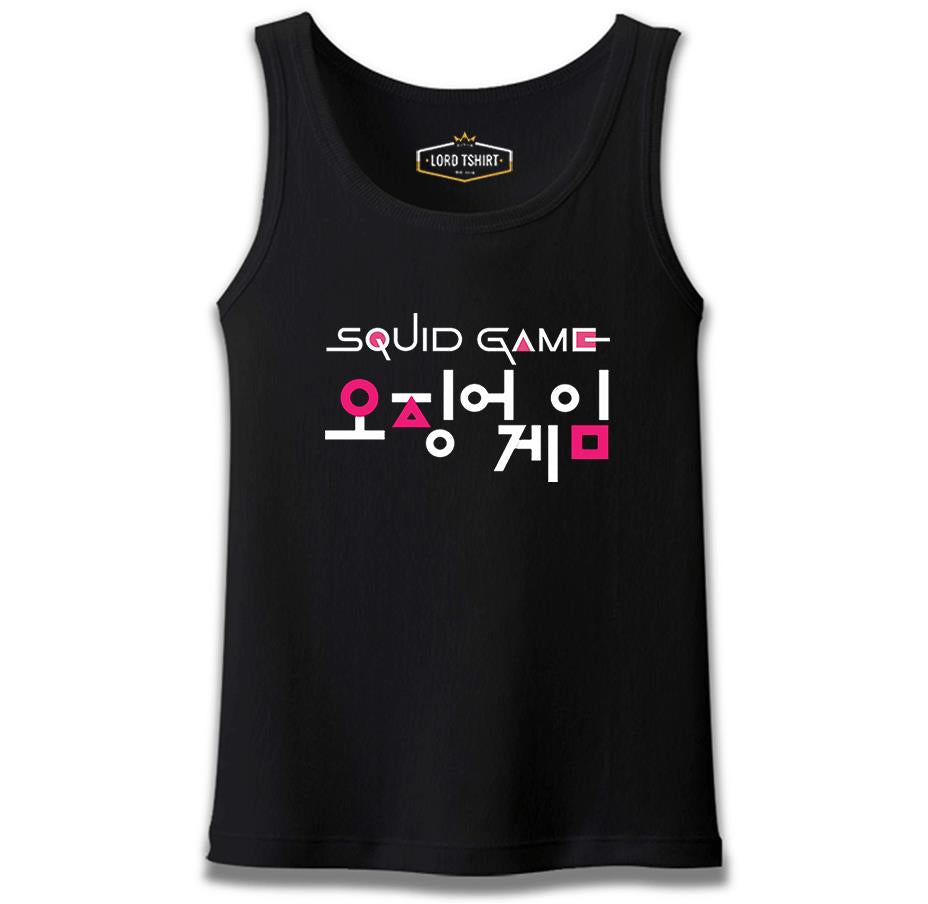 Squid Game-Logo Korean Black Male Athlete