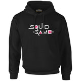 Squid Game-Logo Black Men's Zipperless Hoodie