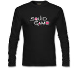 Squid Game-Logo Black Men's Sweatshirt