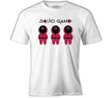 Squid Game - Mask White Men's Tshirt
