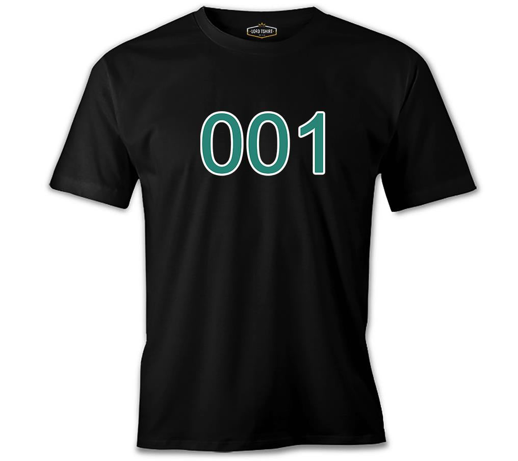 Squid Game-Number 001 Black Men's T-Shirt