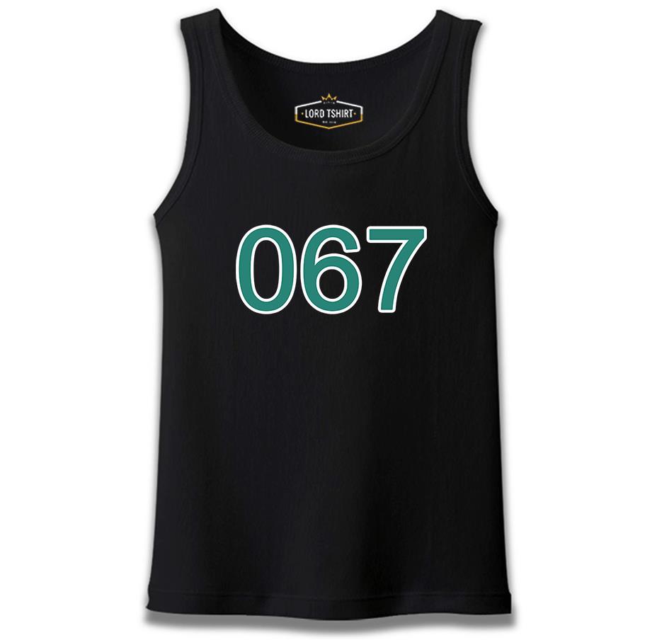 Squid Game-Number 067 Siyah Erkek Atlet