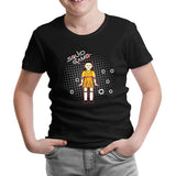 Squid Game - Robot Bebek Mermi Siyah Çocuk Tshirt
