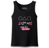 Squid Game - Üçgen Siyah Erkek Atlet