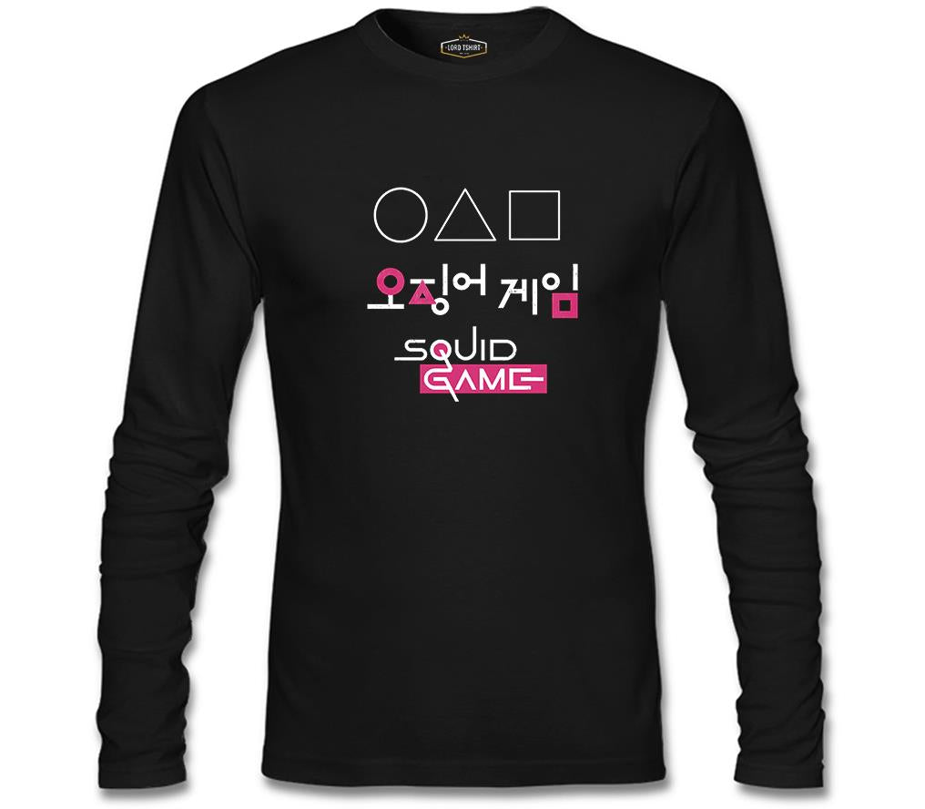 Squid Game - Triangle Black Men's Sweatshirt