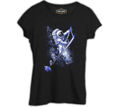 Stairs to the Moon - Astronauts Black Women's Tshirt