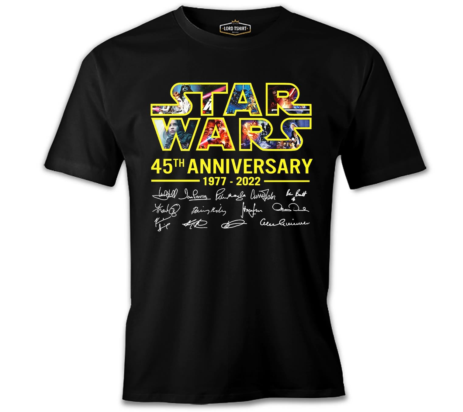 Star Wars - 45th Anniversary Black Men's Tshirt
