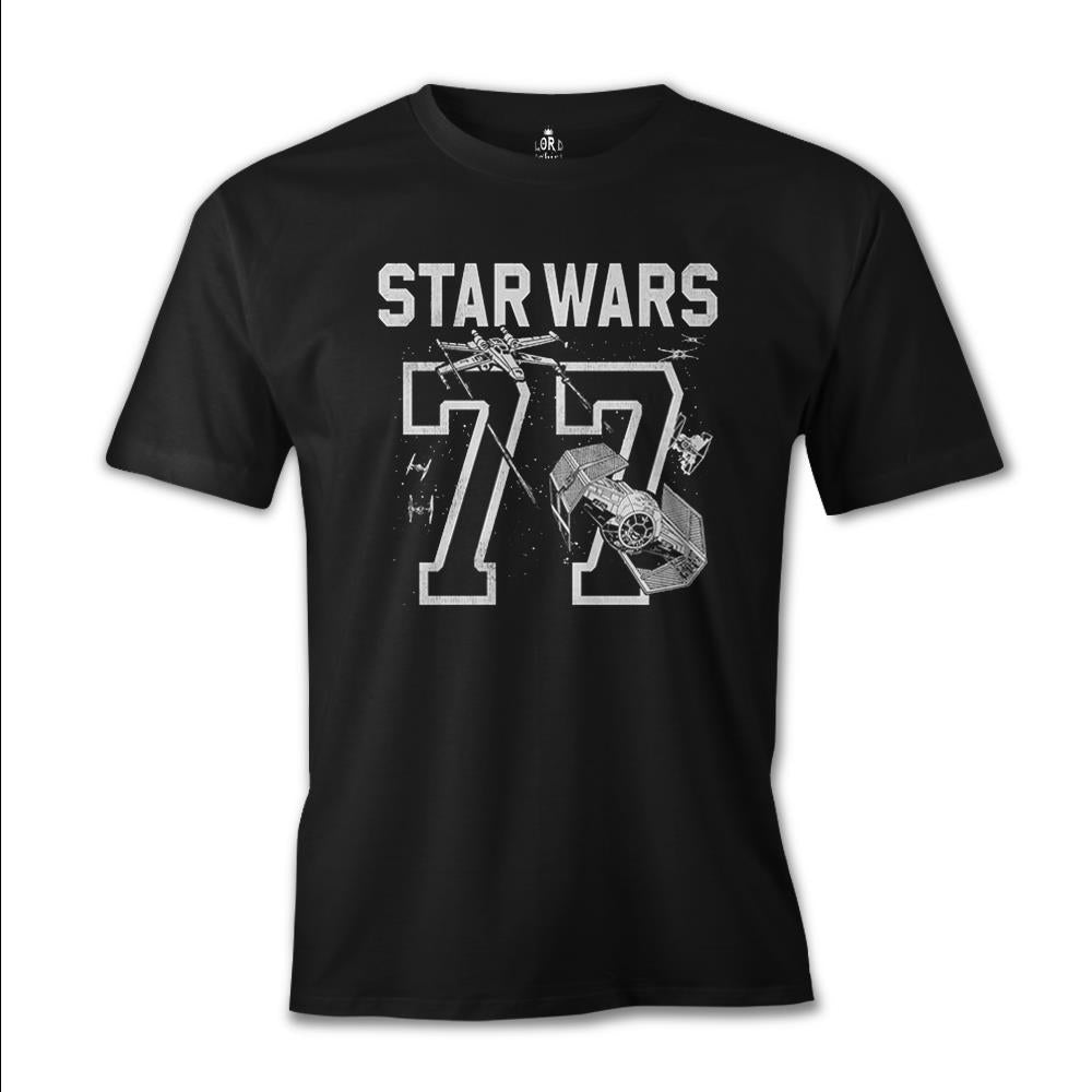 Star Wars - 77 Siyah Erkek Tshirt