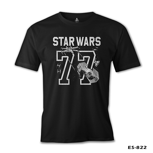 Star Wars - 77 Siyah Erkek Tshirt
