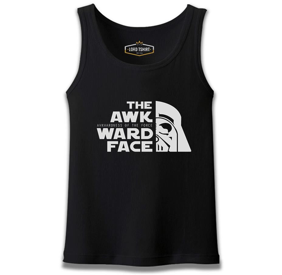 Star Wars - Awkwardness of The Force Siyah Erkek Atlet