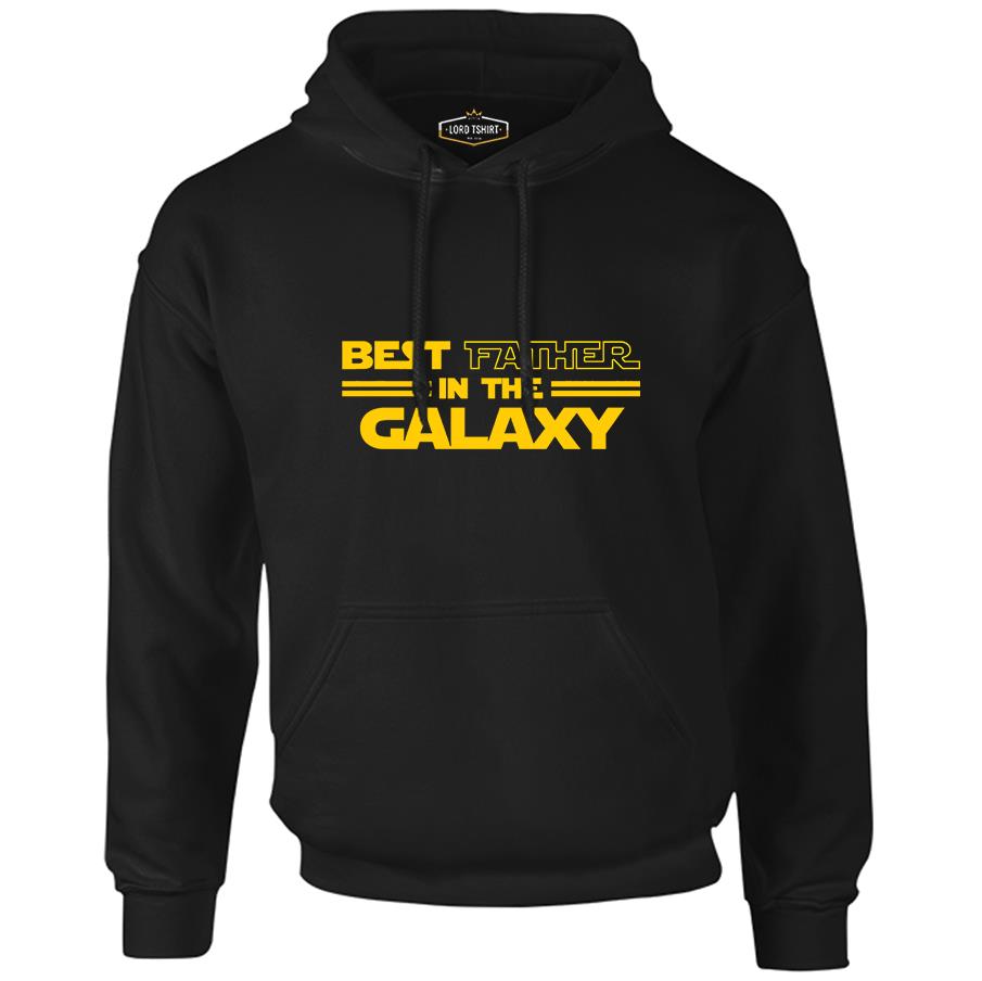 Star Wars - Best Father Black Men's Zipperless Hoodie