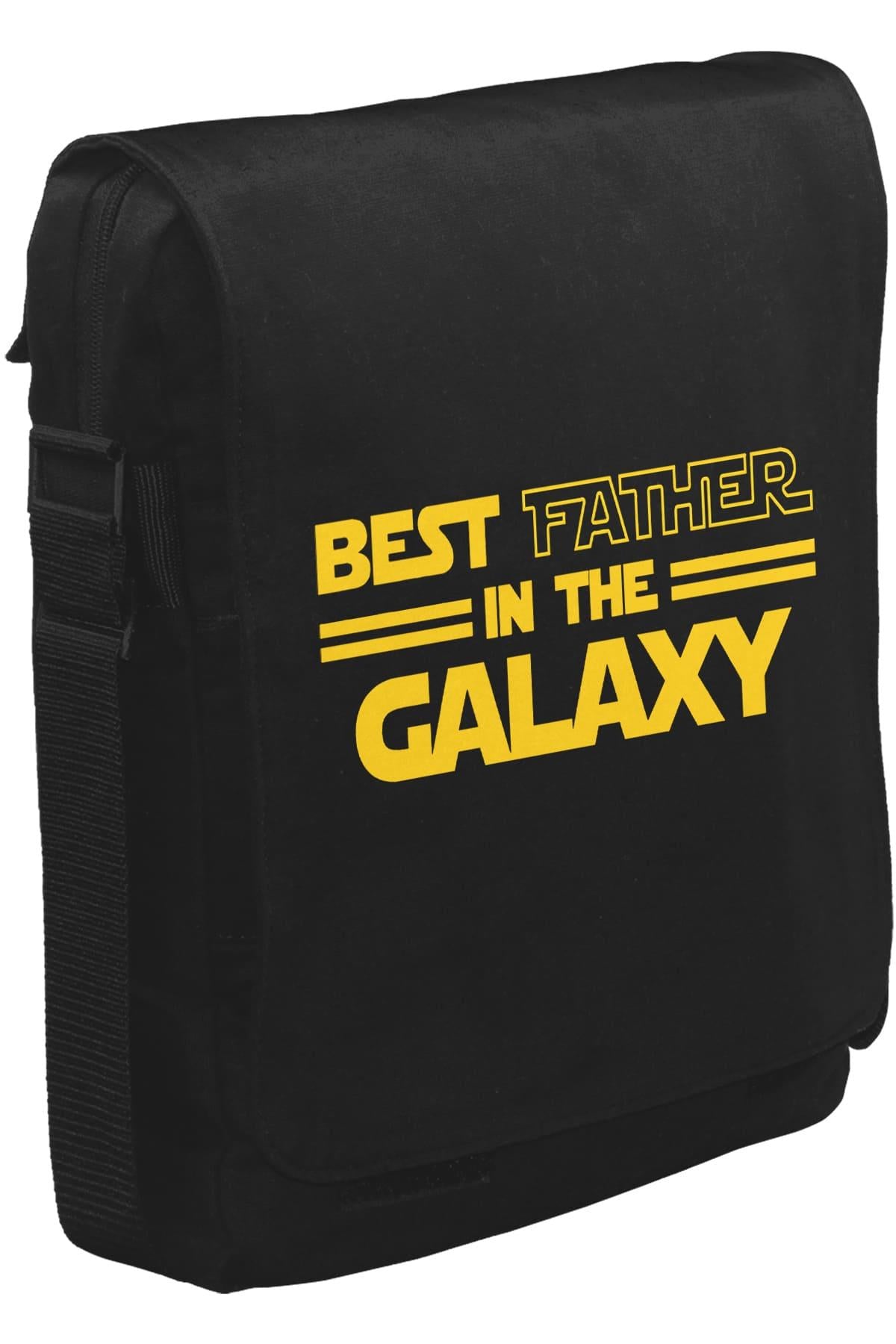 Star Wars - Best Father Unisex Siyah Postacı Çanta