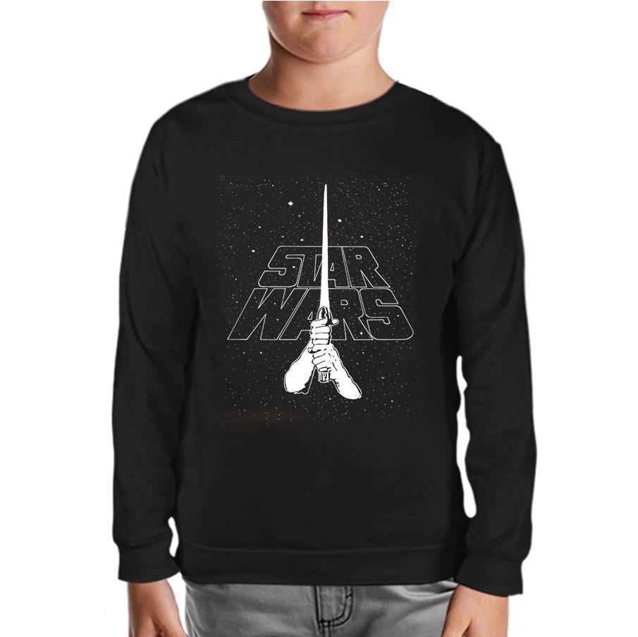 Star Wars - Blade Siyah Çocuk Sweatshirt