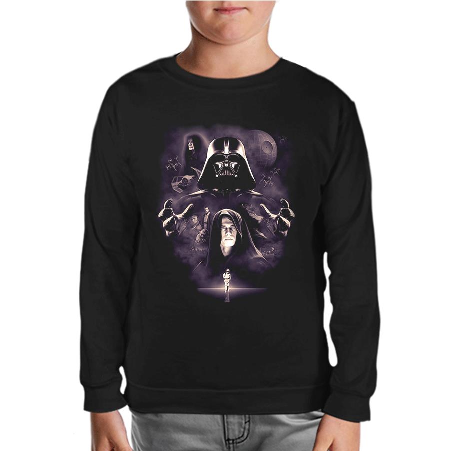 Star Wars - Darth Vader 2 Black Kids Sweatshirt