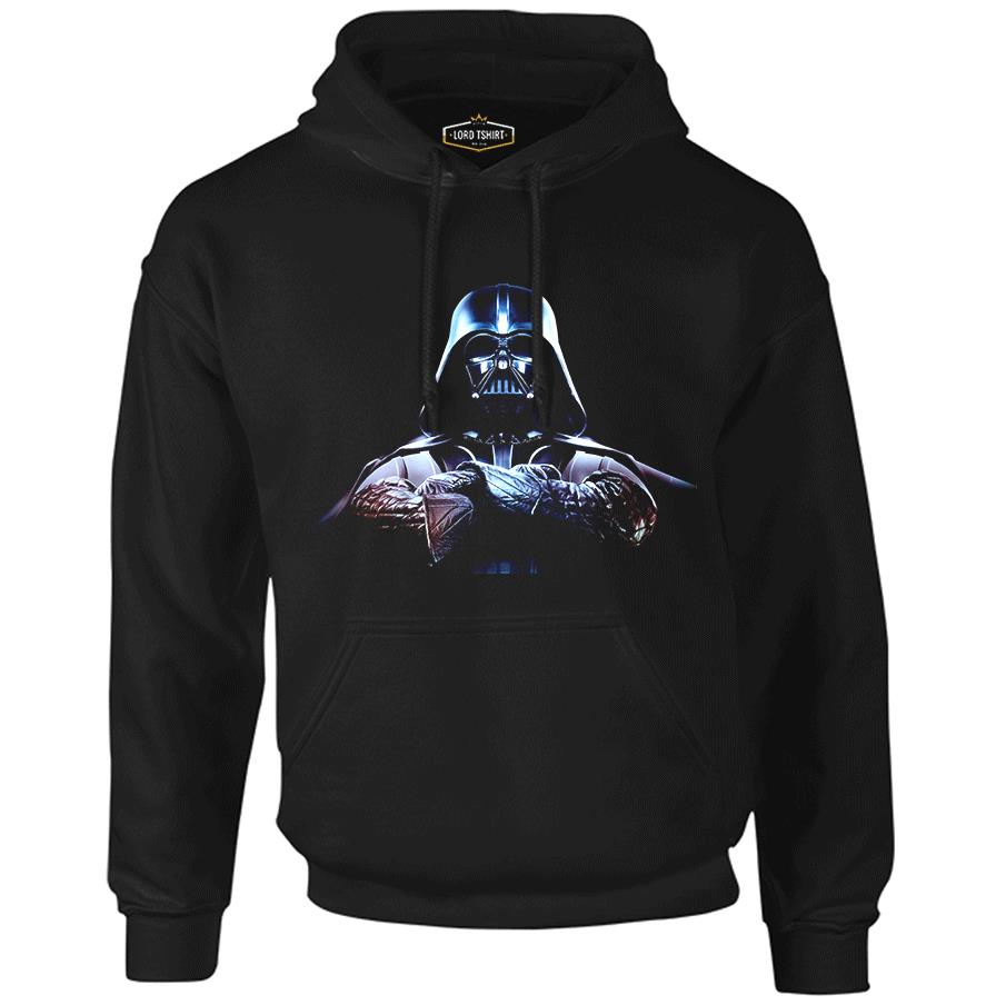 Star Wars - Darth Vader 3 Black Men's Zipperless Hoodie