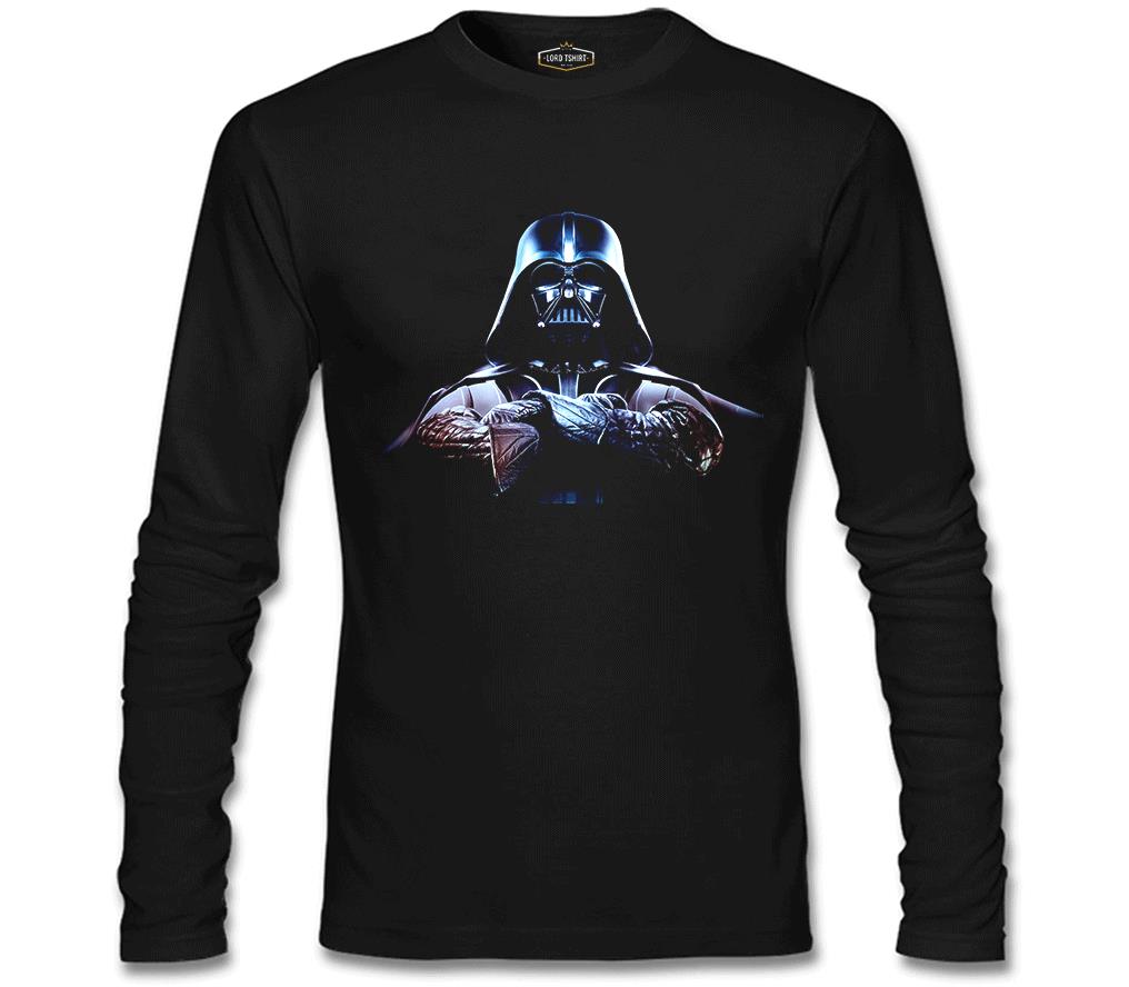 Star Wars - Darth Vader 3 Siyah Erkek Sweatshirt