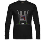 Star Wars - Darth Vader Armor Siyah Erkek Sweatshirt
