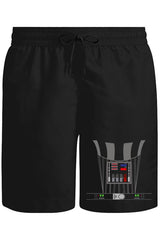 Star Wars - Darth Vader Armor Unisex Siyah Şort
