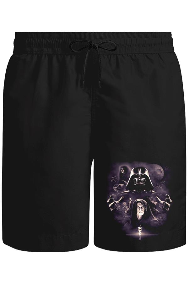 Star Wars - Darth Vader II Unisex Siyah Şort
