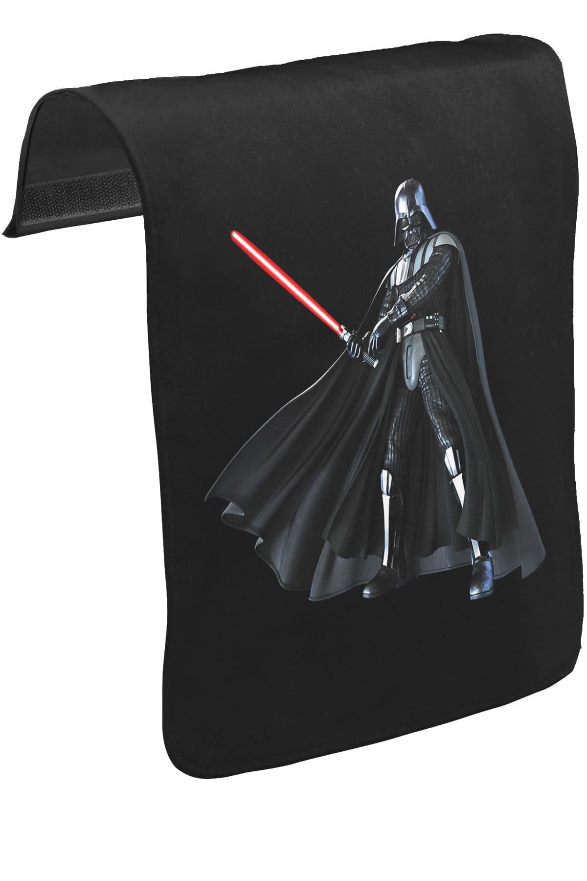 Star Wars - Darth Vader Lightsaber Unisex Siyah Tak-Çıkar Postacı Çanta Kapağı CK-678