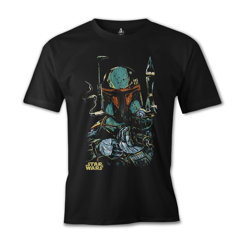 Star Wars - Gun Siyah Erkek Tshirt