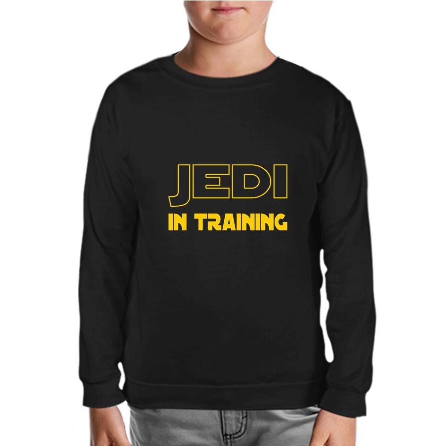 Star Wars - Jedi in Training Black Kids Sweatshirt