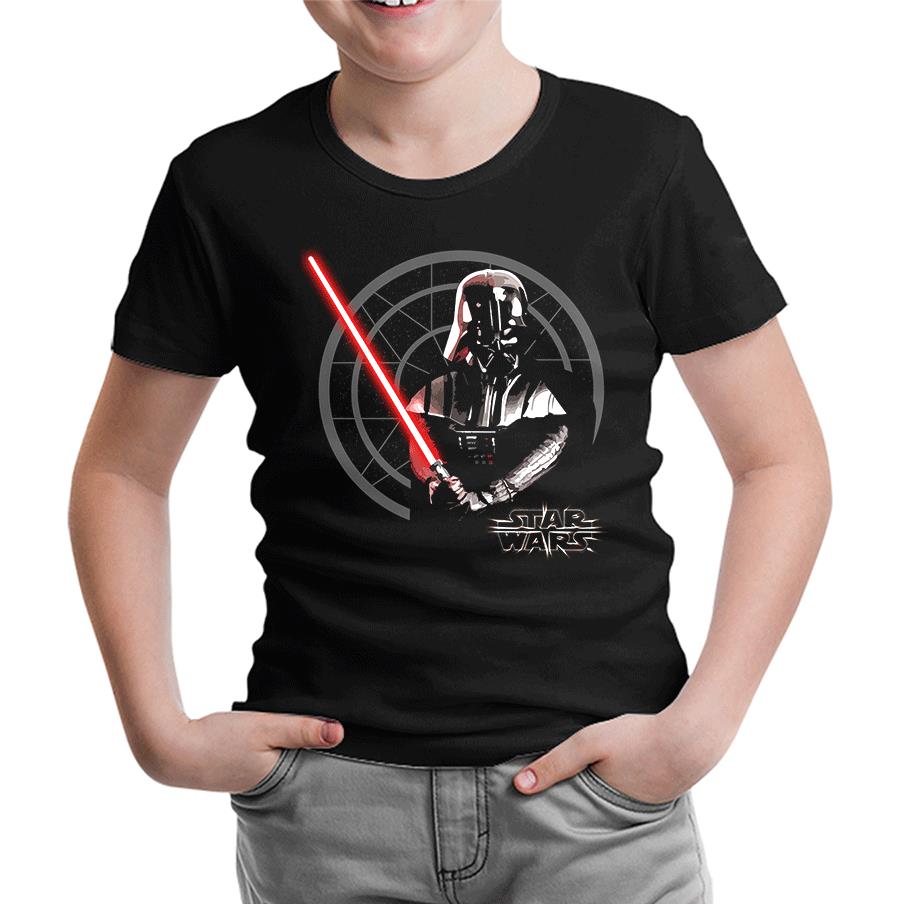 Star Wars - Light Siyah Çocuk Tshirt