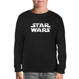 Star Wars - Logo Metallic Black Kids Sweatshirt