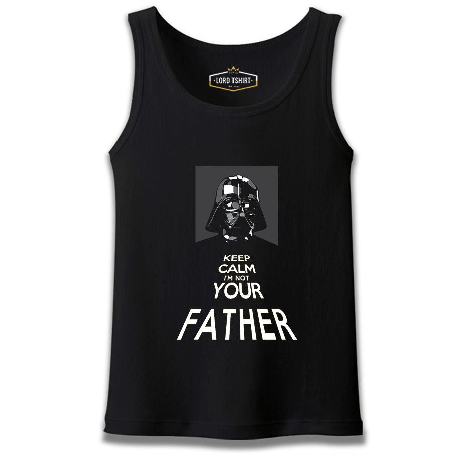 Star Wars - Not Your Father Siyah Erkek Atlet