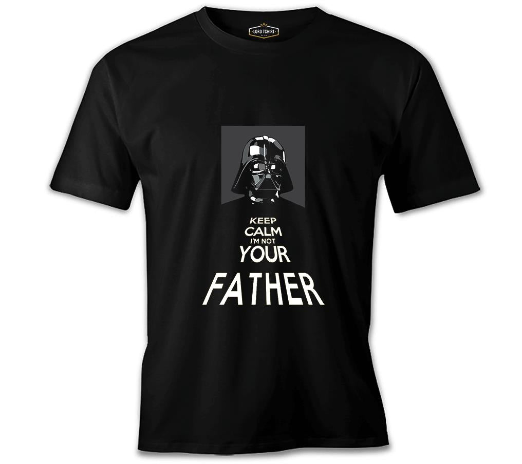 Star Wars - Not Your Father Siyah Erkek Tshirt