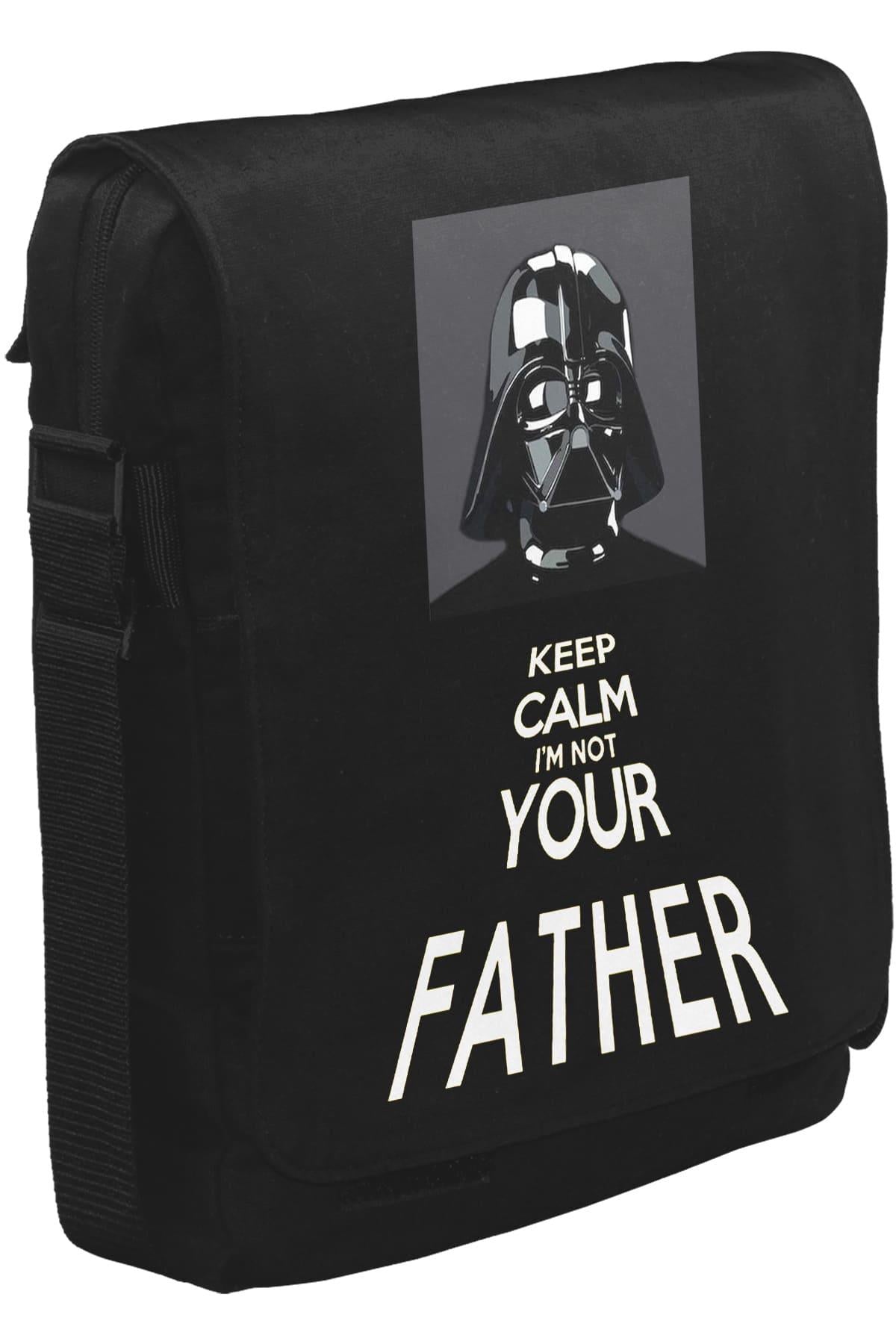 Star Wars - Not Your Father Unisex Siyah Postacı Çanta