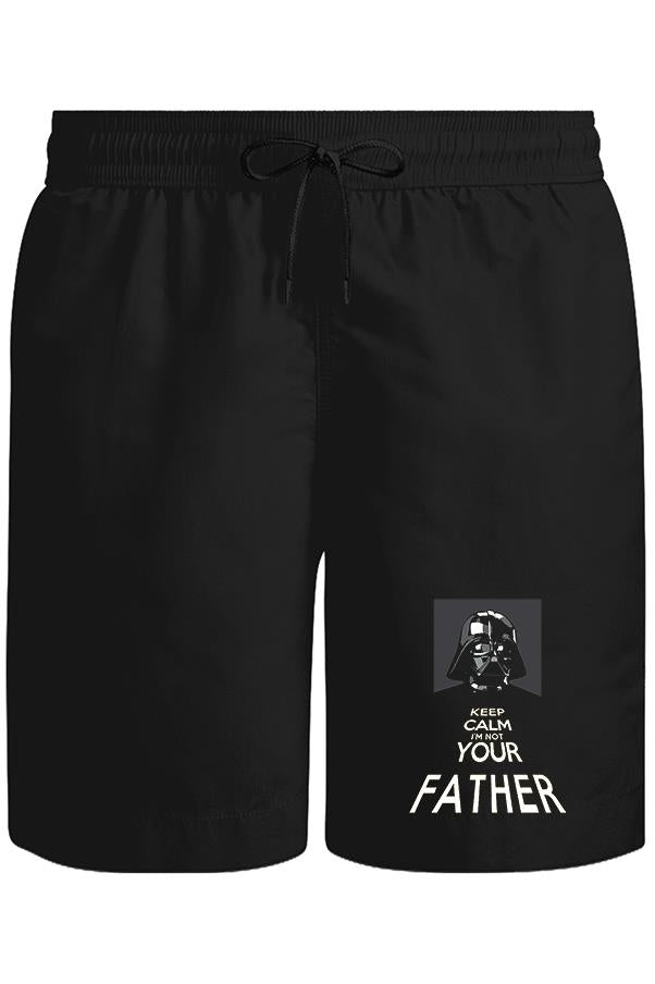 Star Wars - Not Your Father Unisex Siyah Şort