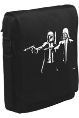 Star Wars & Pulp Fiction Unisex Siyah Postacı Çanta