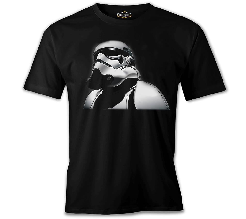 Star Wars - Stormtrooper 2 Siyah Erkek Tshirt