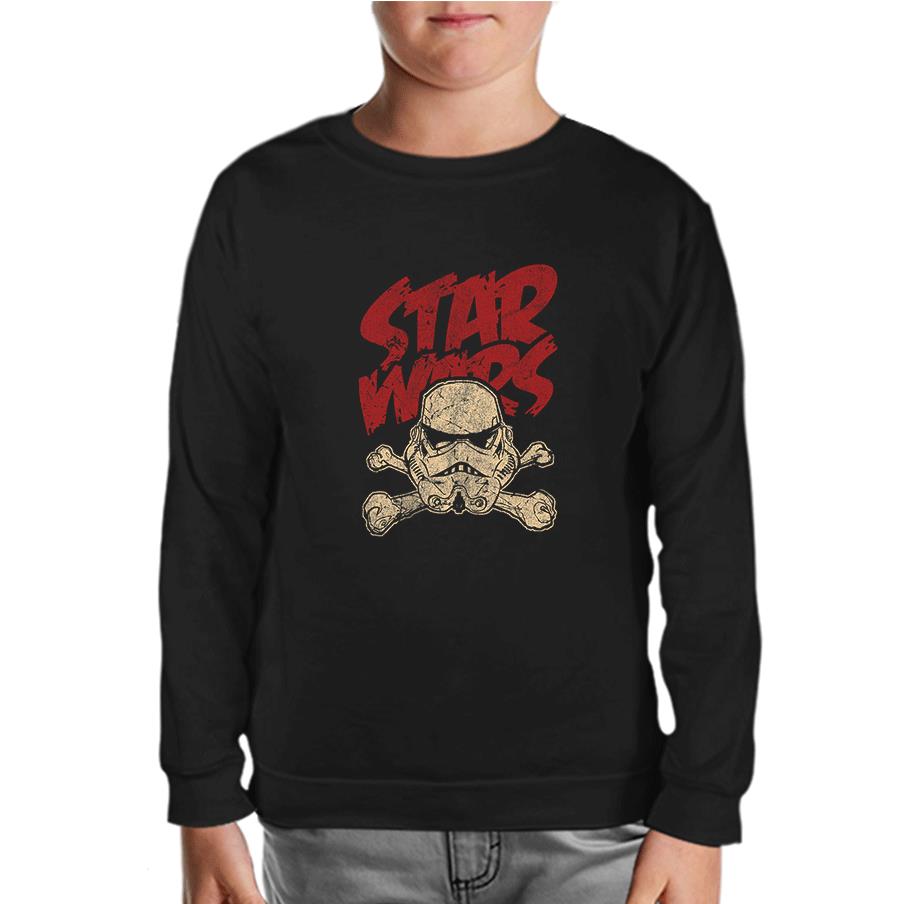 Star Wars - Stormtrooper Black Kids Sweatshirt