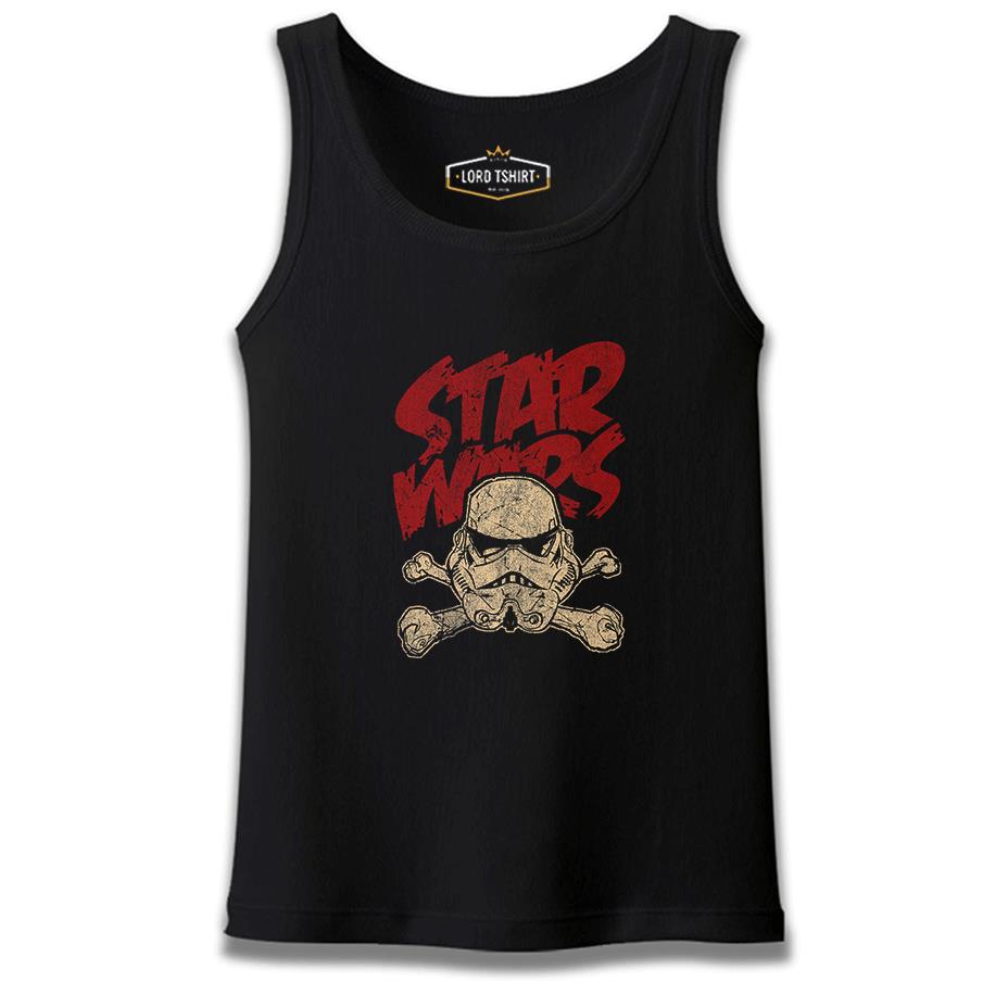 Star Wars - Stormtrooper Siyah Erkek Atlet