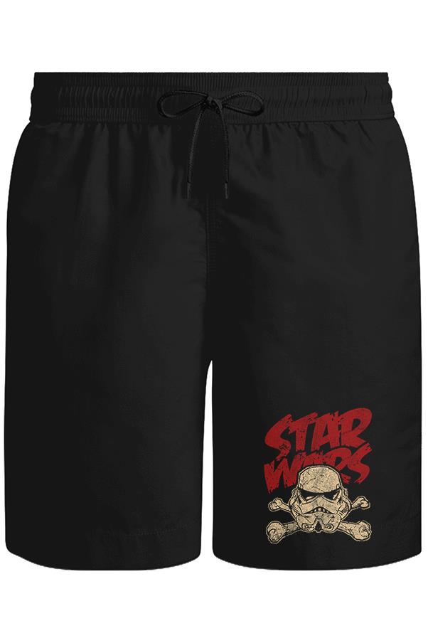 Star Wars - Stormtrooper Unisex Siyah Şort
