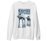 Star Wars - The Empire Strikes Back Beyaz Kalın Sweatshirt