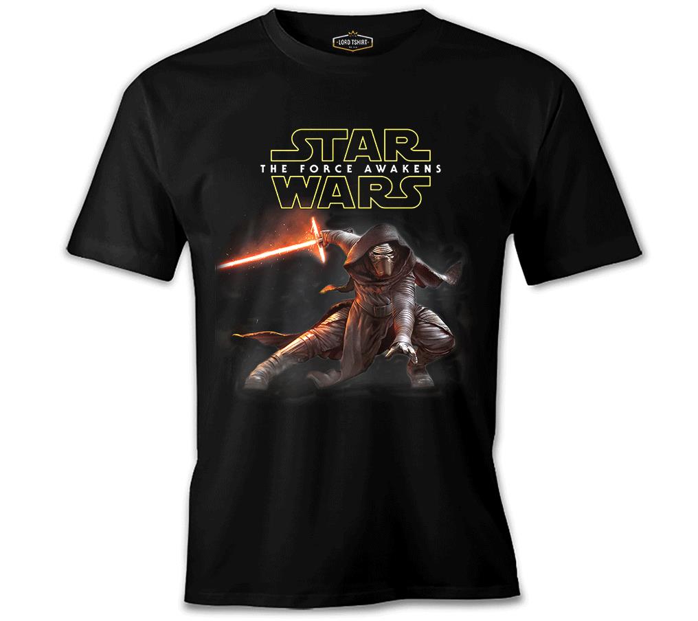 Star Wars - The Force Awakens 10 Siyah Erkek Tshirt
