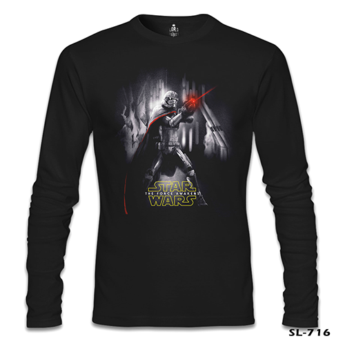 Star Wars - The Force Awakens 3 Siyah Erkek Sweatshirt