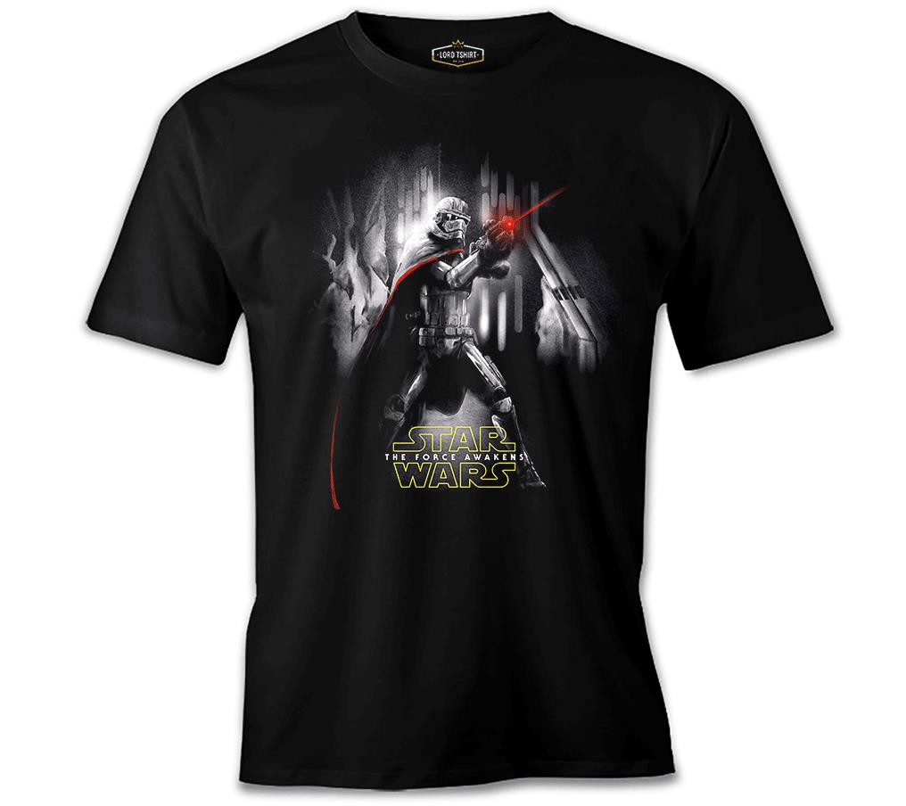 Star Wars - The Force Awakens 3 Siyah Erkek Tshirt