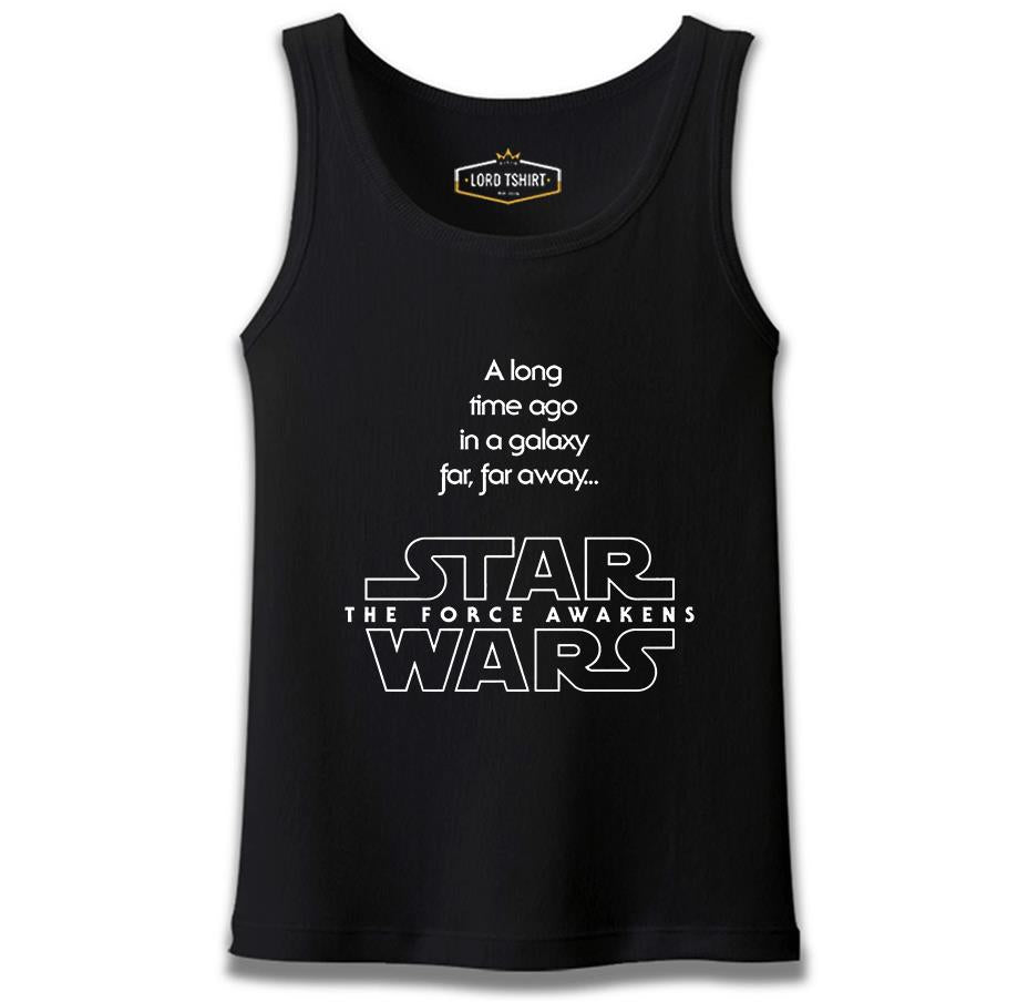 Star Wars - The Force Awakens 4 Siyah Erkek Atlet