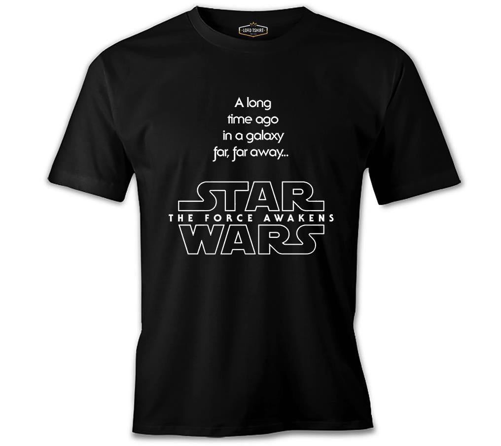 Star Wars - The Force Awakens 4 Siyah Erkek Tshirt