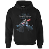 Star Wars - The Force Awakens 5 Siyah Erkek Fermuarsız Kapşonlu