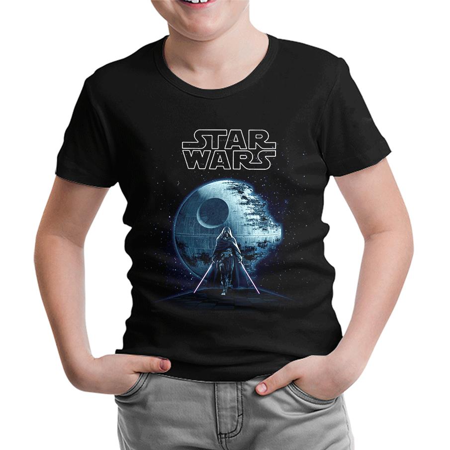 Star Wars - The Force Awakens 6 Siyah Çocuk Tshirt