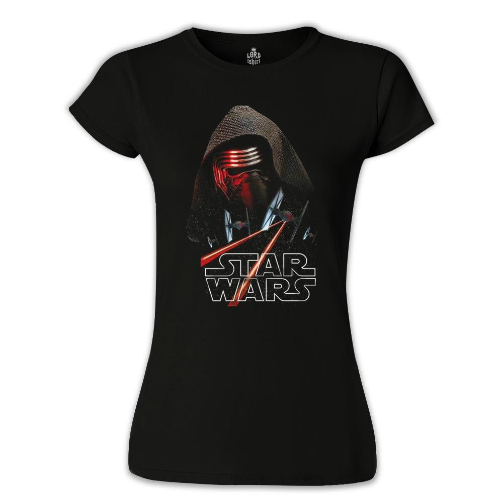 Star Wars - The Force Awakens 7 Siyah Bayan Tshirt